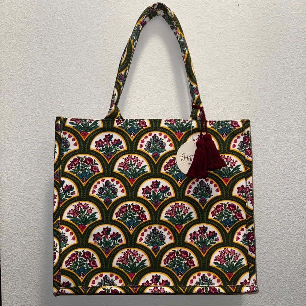 Floral Tote Bag